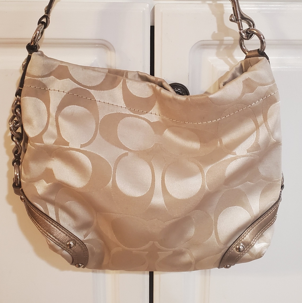 Coach Tanbrown Carly Purse